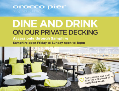 Private Decking at Orocco Pier